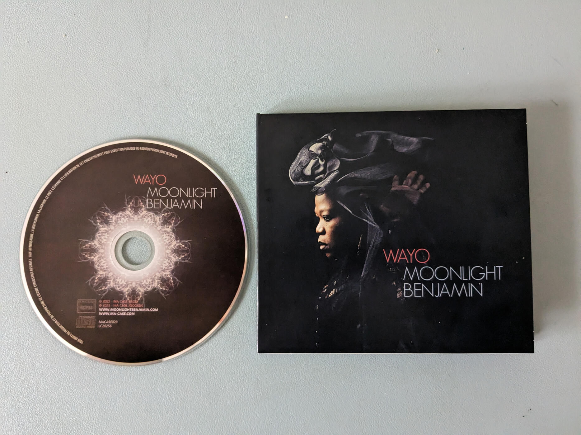 Wayo album artwork cover - 2023- Moonlight Benjamin